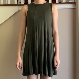 Green flowy BCBG dress